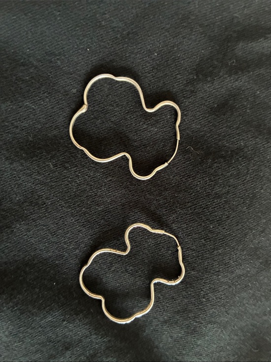 Tous Jewelry - Toys Silver Bear 🐻 Hoop Earrings